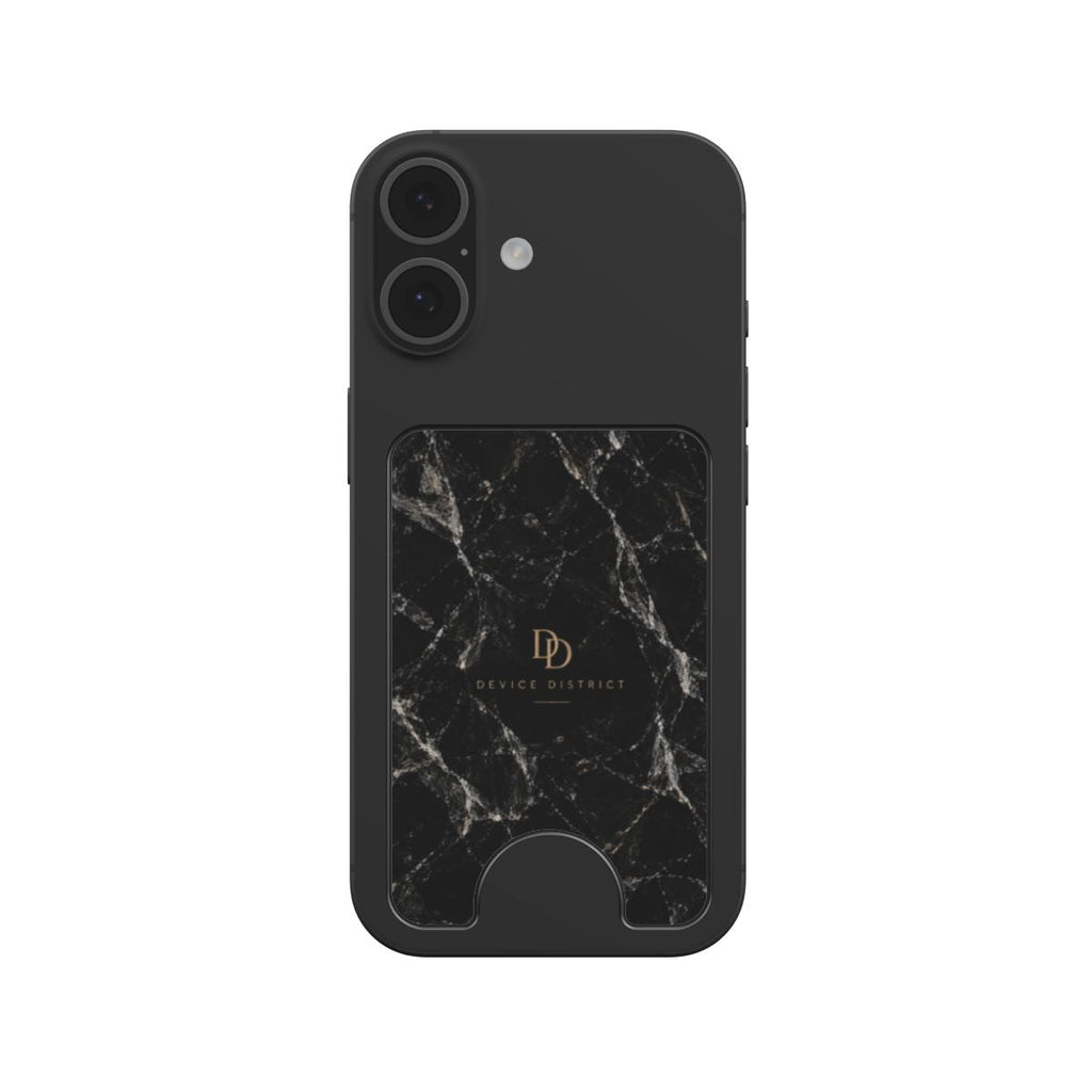 Black Marble Magnetic wallet
