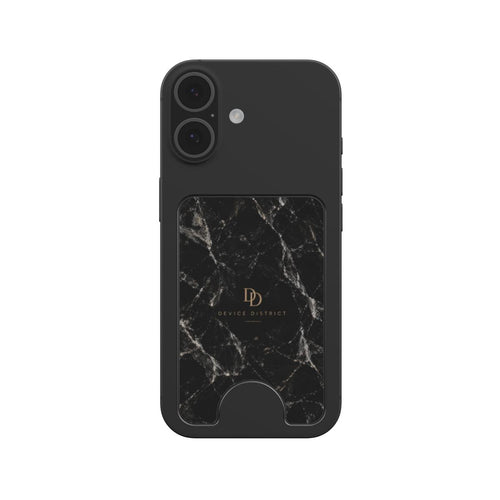 Black Marble Magnetic wallet